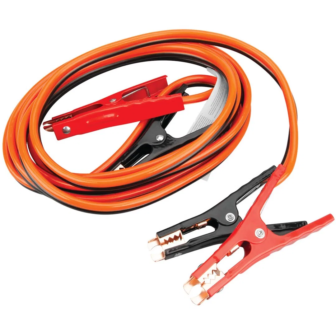 W1668 – PERFORM TOOL Battery Jumper Cable, 400 Ampere/ 500 Ampere 6 Gauge 16 Foot Length Black And Orange